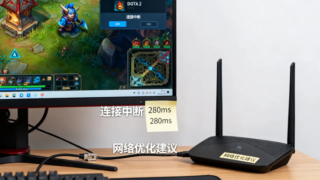 为什么dota服务器老是崩溃，dota2匹配延迟高掉线怎么解决