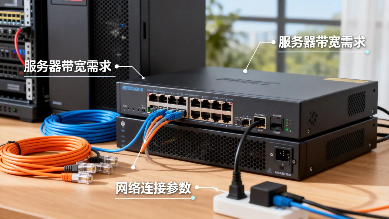 一个服务器带多少宽带,服务器带宽多少够用