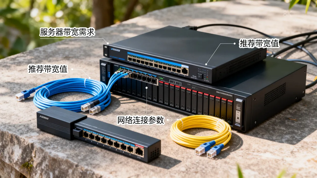 一个服务器带多少宽带，服务器带宽多少够用