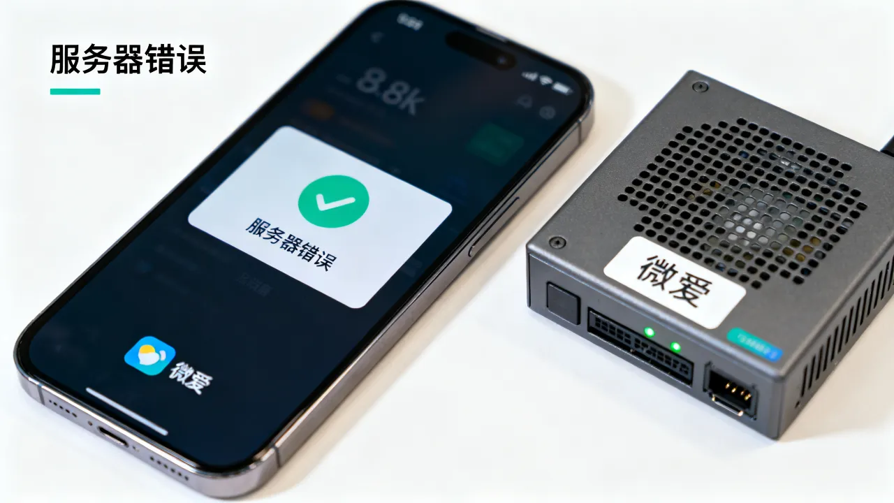 为什么微爱显示服务器，微爱服务器错误怎么回事？