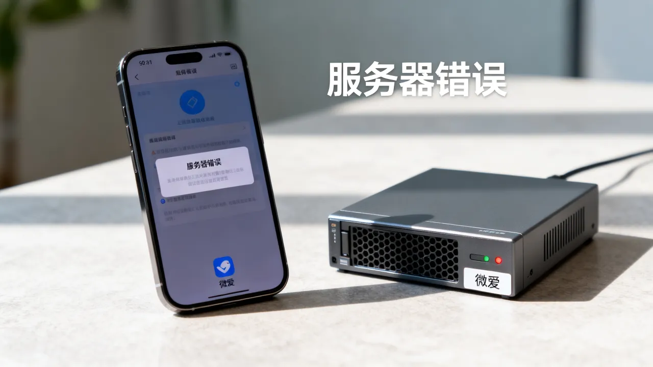 为什么微爱显示服务器，微爱服务器错误怎么回事？