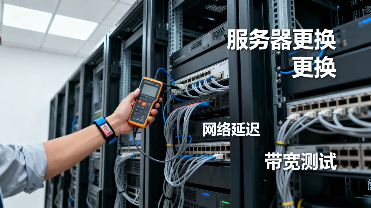 服务器更换会影响网速吗？更换服务器后网速慢怎么解决