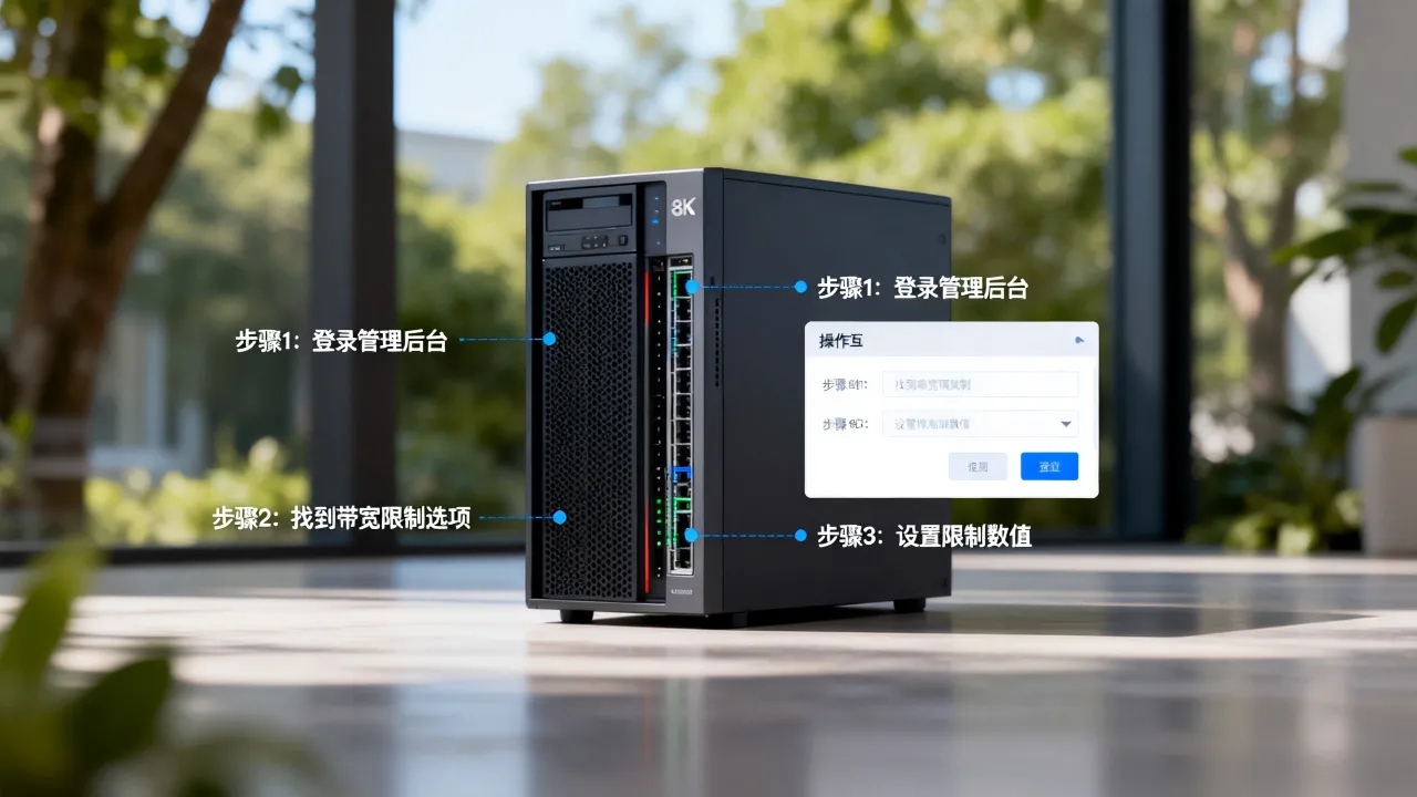 服务器怎么限制宽带，怎么设置服务器带宽限制？