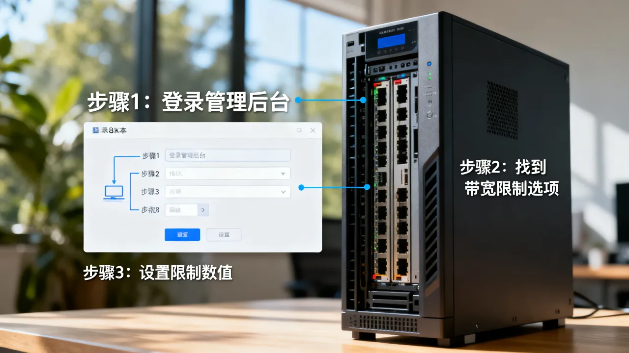 服务器怎么限制宽带，怎么设置服务器带宽限制？