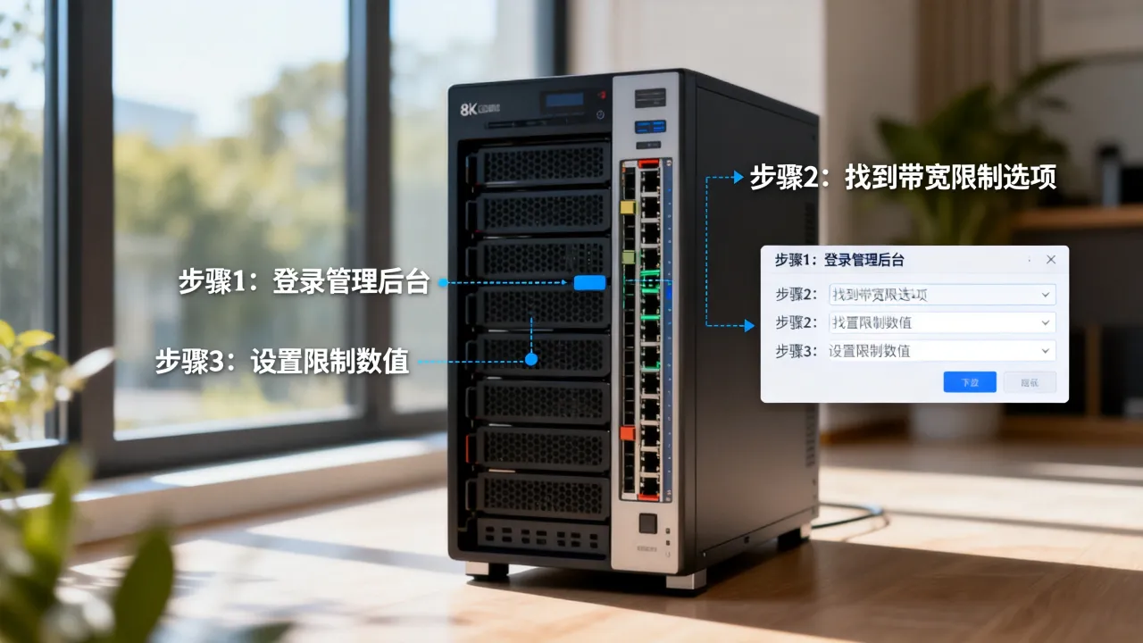 服务器怎么限制宽带，怎么设置服务器带宽限制？