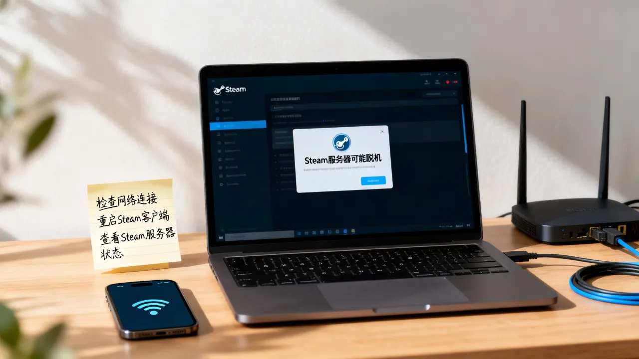 为什么steam显示服务器可能脱机，steam服务器脱机怎么办