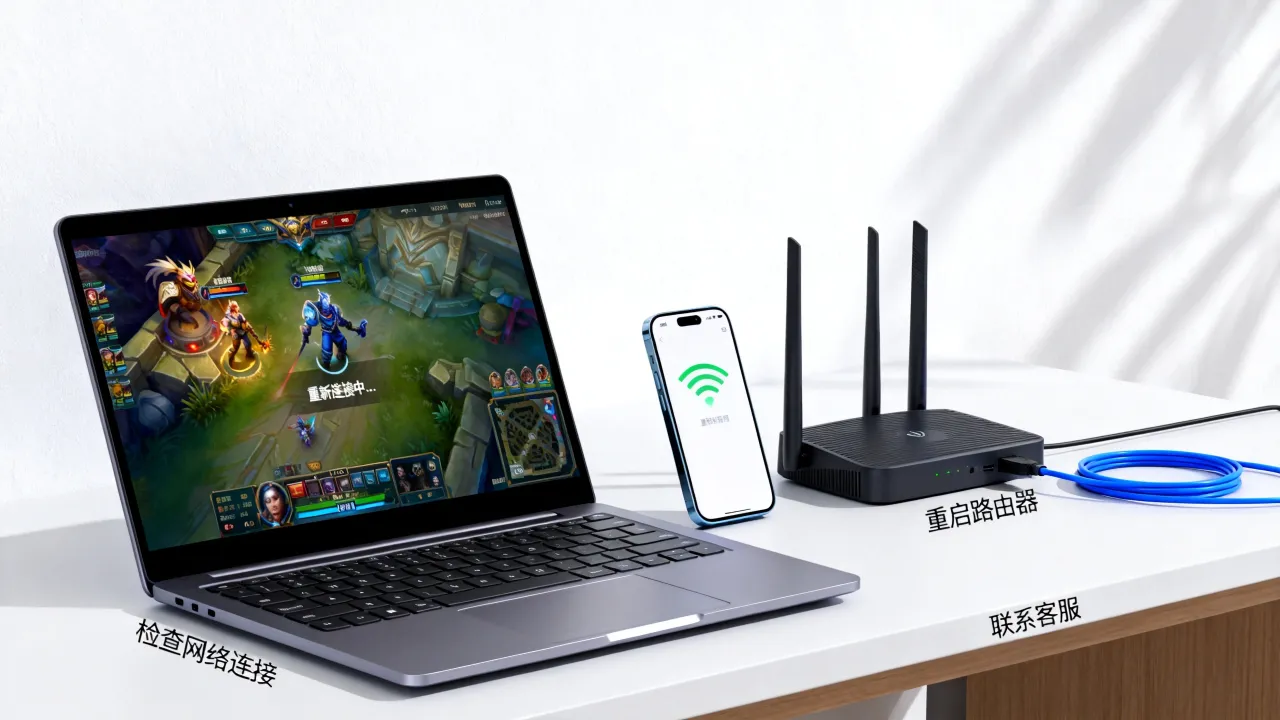 为什么lol重新连接不上服务器，英雄联盟网络连接失败怎么解决