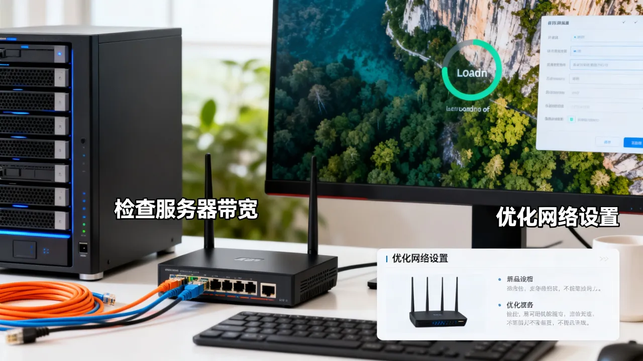 服务器传输图片网速慢怎么回事，图片加载慢如何加速解决