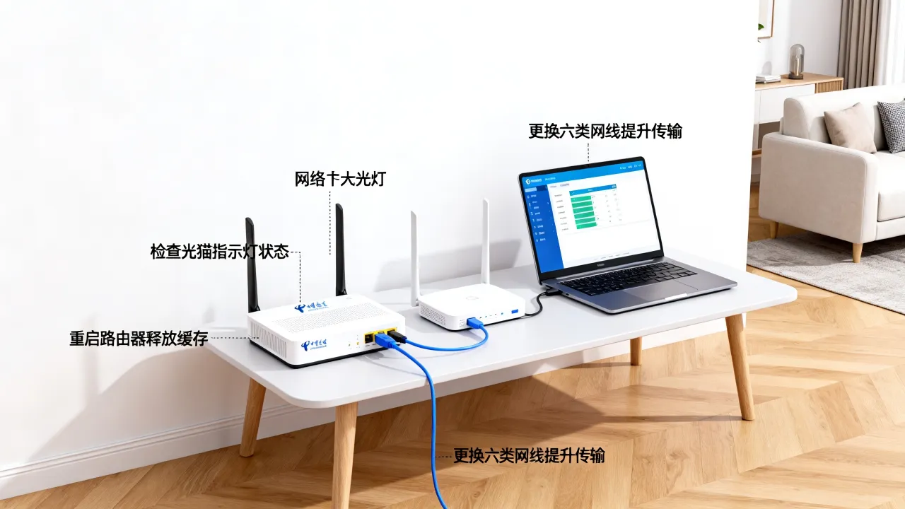 中国电信服务器宽带速度慢怎么办，如何提升网络稳定性？