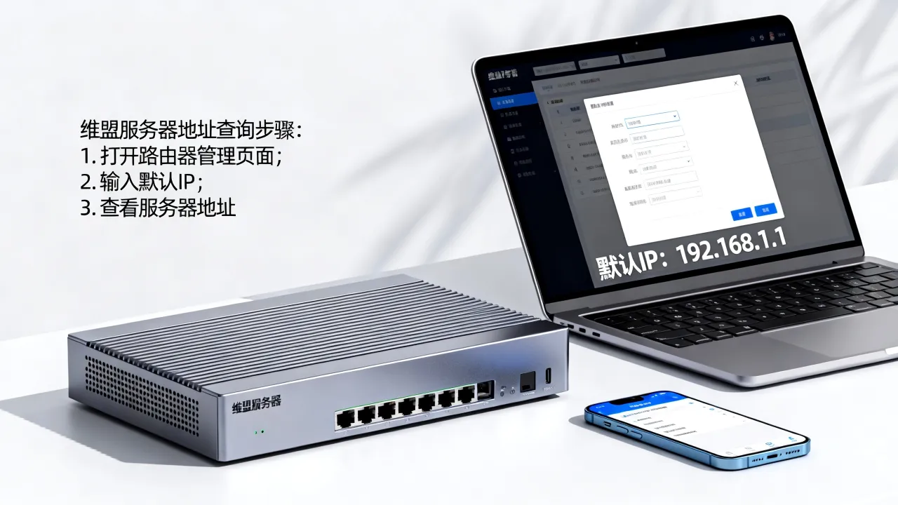 维盟服务器地址怎么查询?维盟服务器地址查询默认IP在哪 维盟服务器地址怎么查询?维盟服务器地址查询默认IP在哪