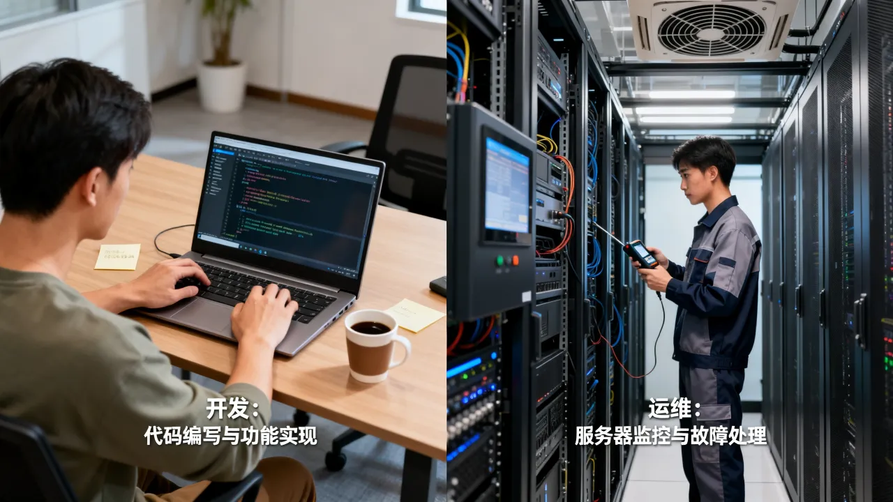 开发和服务器运维有什么区别，服务器运维是做什么的？