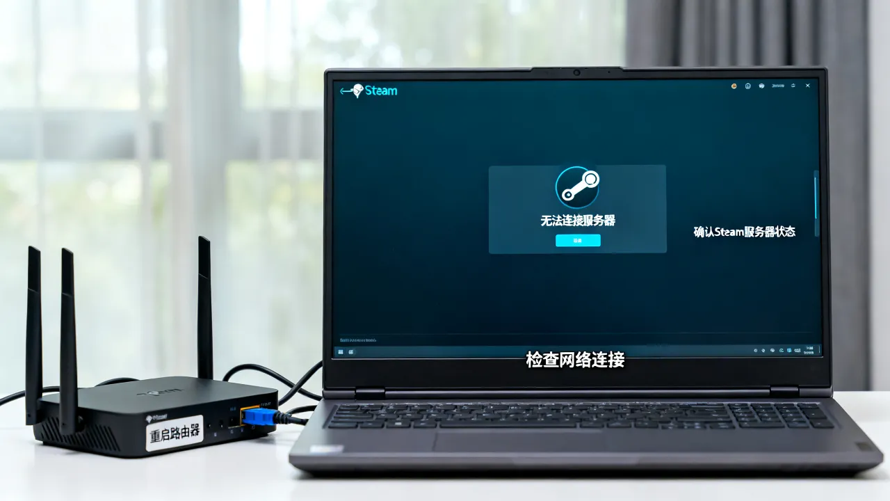 为什么连接不了steam服务器，steam连不上服务器是什么原因