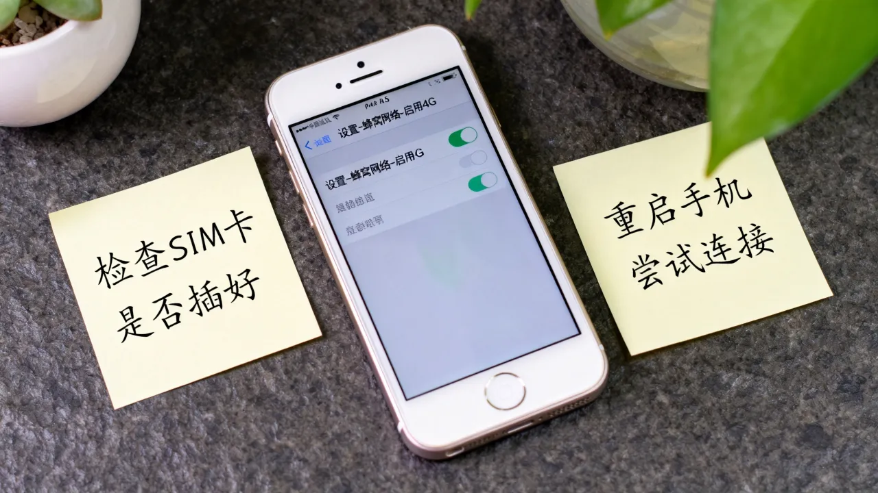 为什么苹果手机5不能开4g网络连接服务器，苹果5无法连接4g网络怎么办