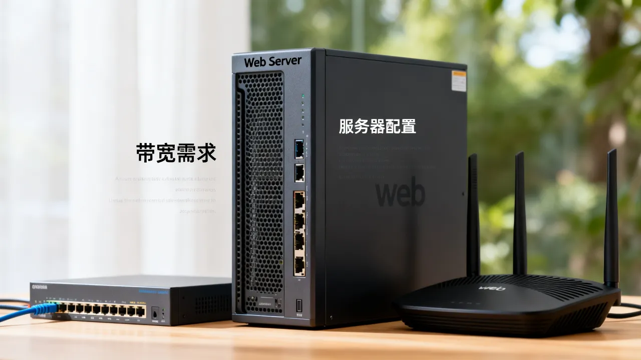 web服务器宽带要求是什么?服务器带宽多大合适