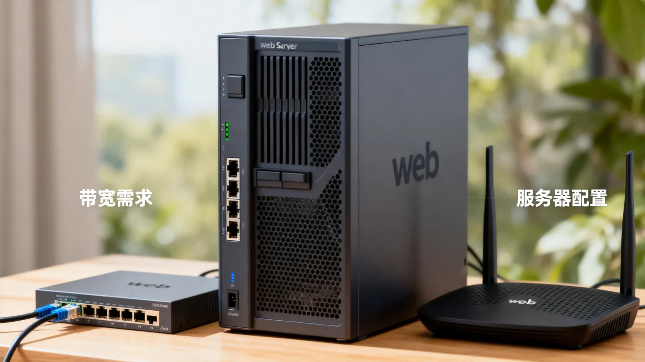 web服务器宽带要求是什么？服务器带宽多大合适