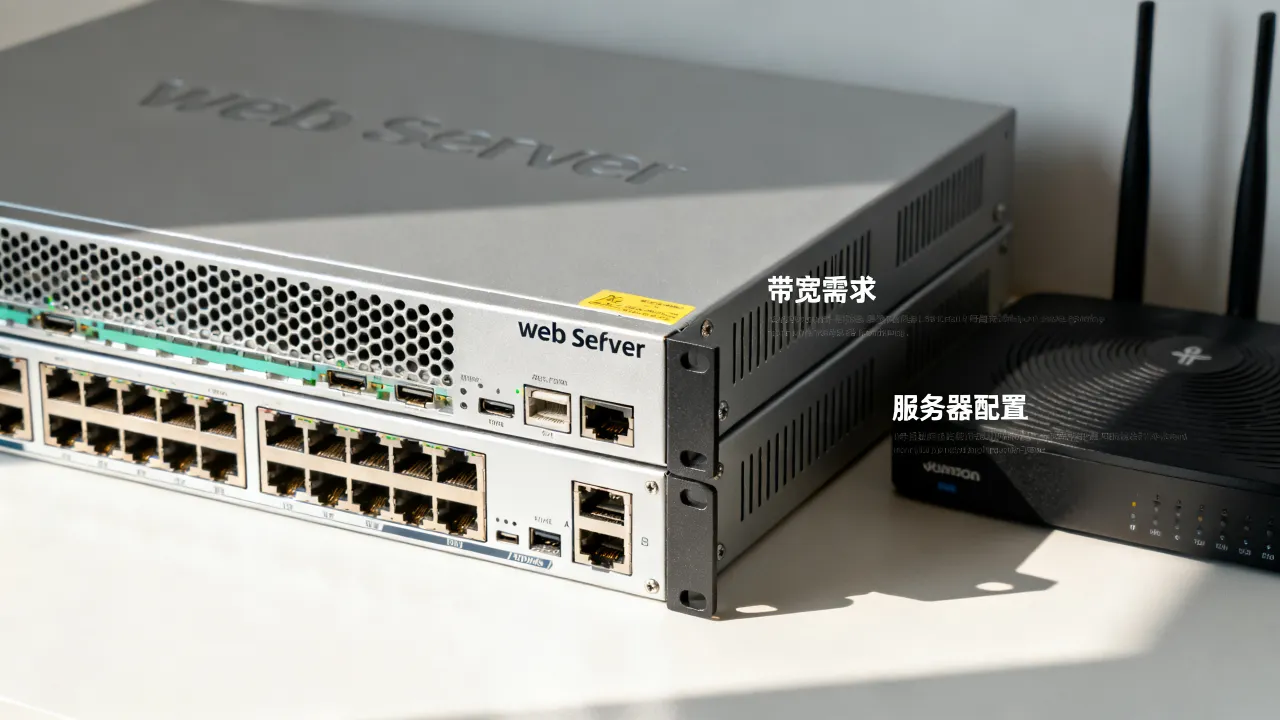 web服务器宽带要求是什么？服务器带宽多大合适