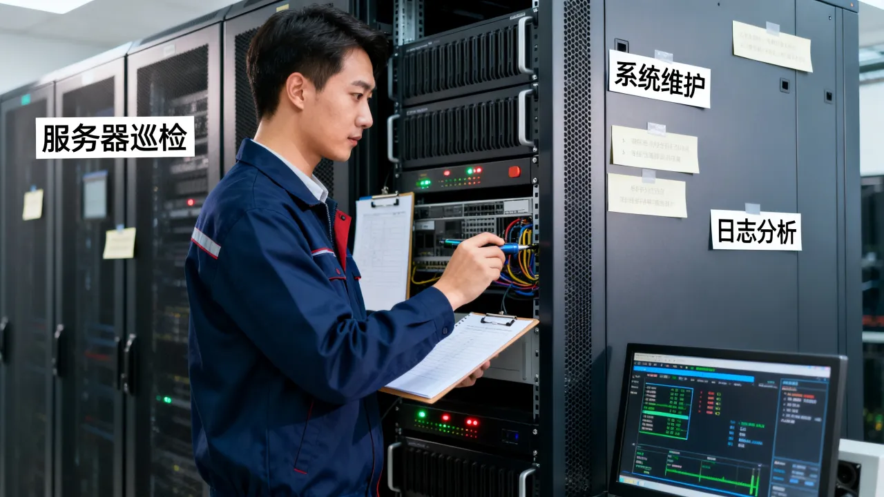 服务器运维工程师是做什么的，日常工作内容有哪些