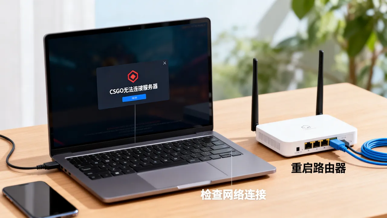CS为什么联不上服务器失败，CSGO无法连接服务器怎么解决