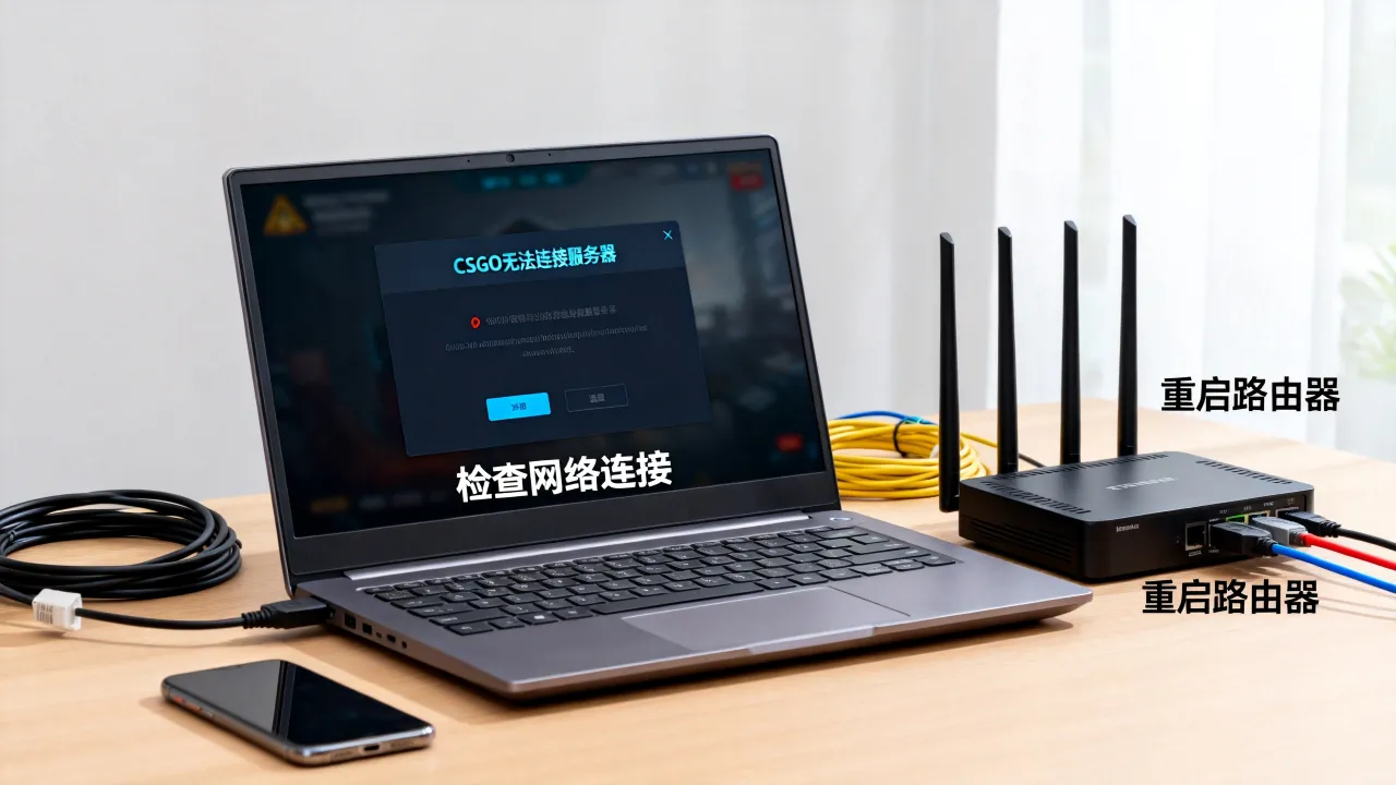 CS为什么联不上服务器失败，CSGO无法连接服务器怎么解决
