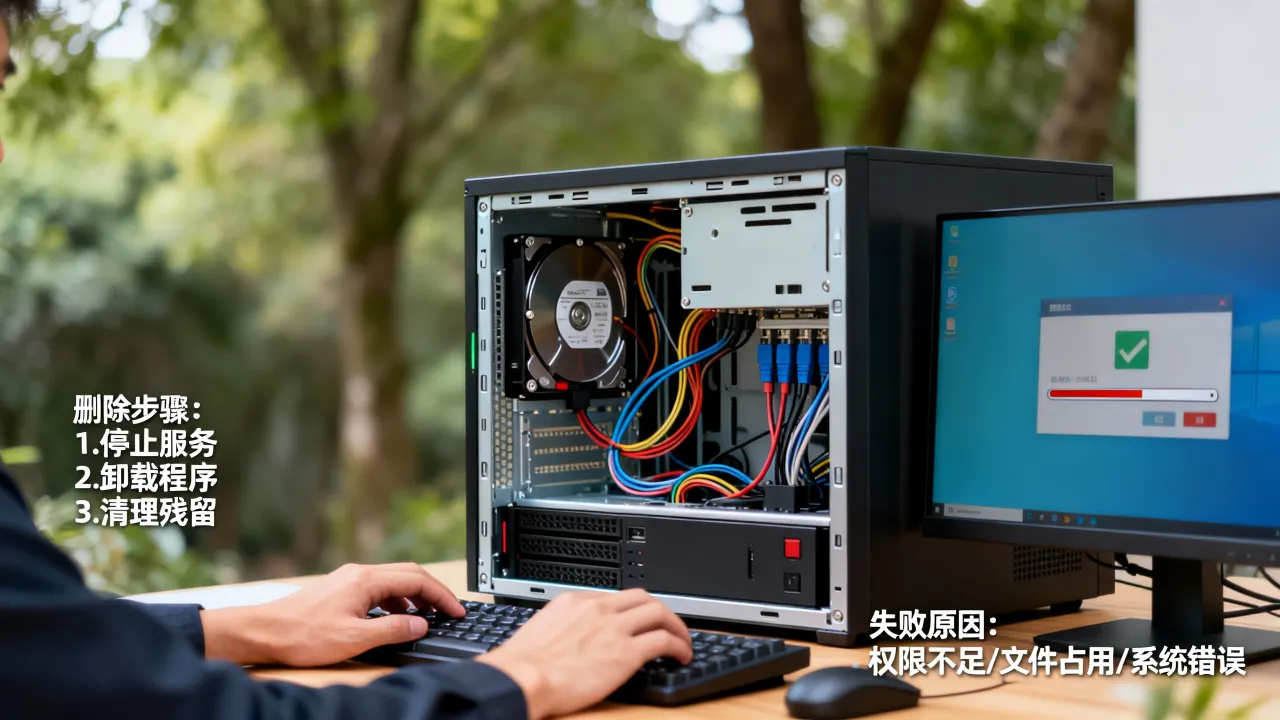 网维服务器怎么彻底删除?删除网维服务器文件失败怎么办? 网维服务器怎么彻底删除?删除网维服务器文件失败怎么办?