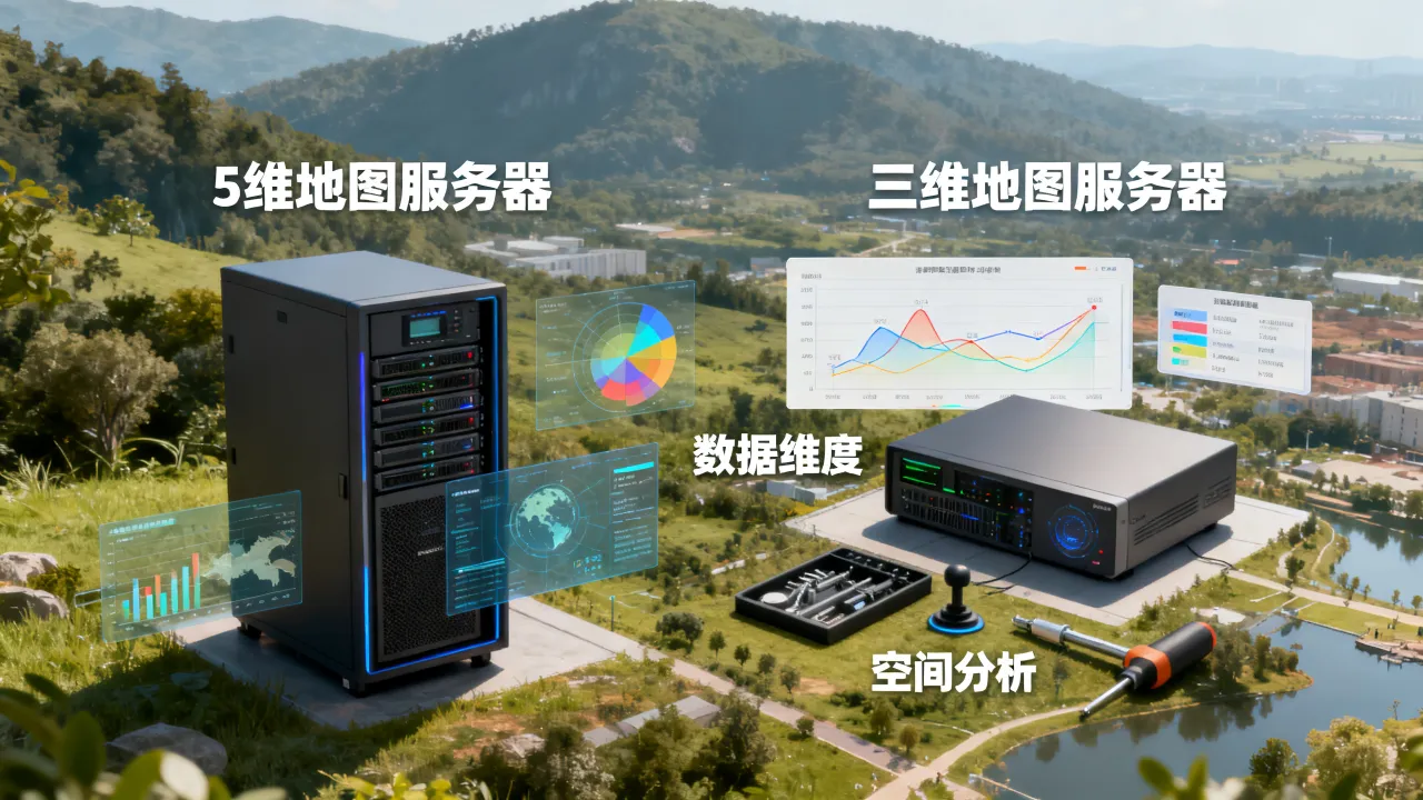5维地图服务器是什么，和三维地图服务器哪个好，如何选择？