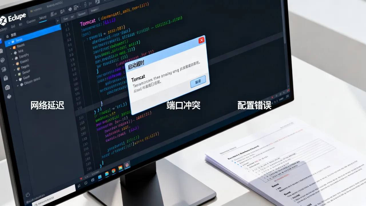 Eclipse服务器启动为什么超时，Eclipse启动Tomcat超时原因？