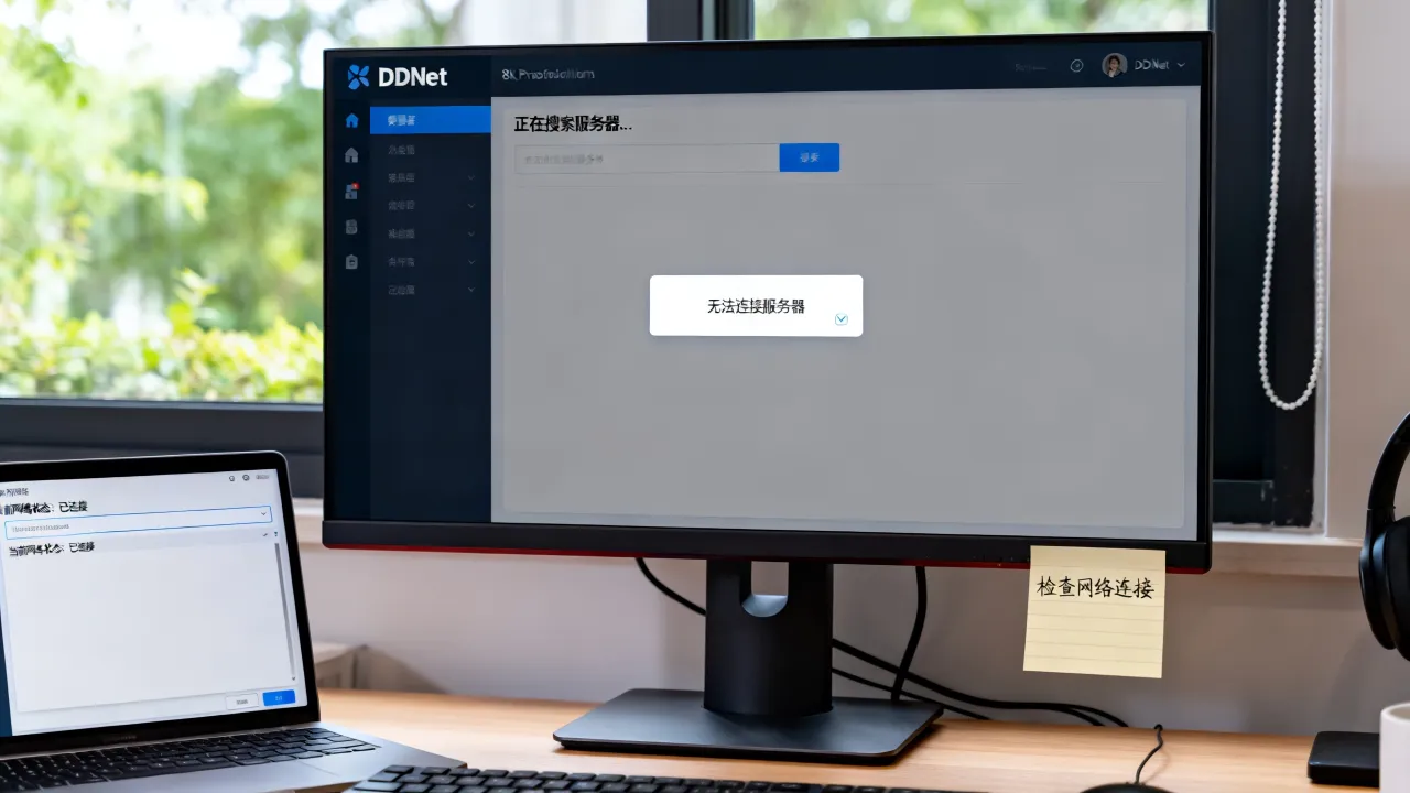 DDNet为什么找不到服务器，DDNet搜不到服务器怎么办？