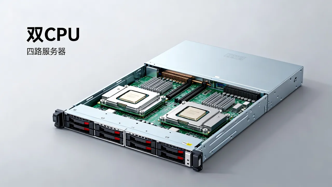 四路服务器为什么配置两个cpu？，双cpu服务器性能优势详解