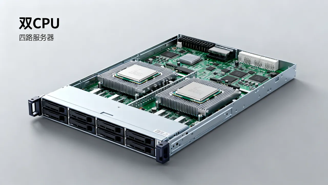 四路服务器为什么配置两个cpu？，双cpu服务器性能优势详解