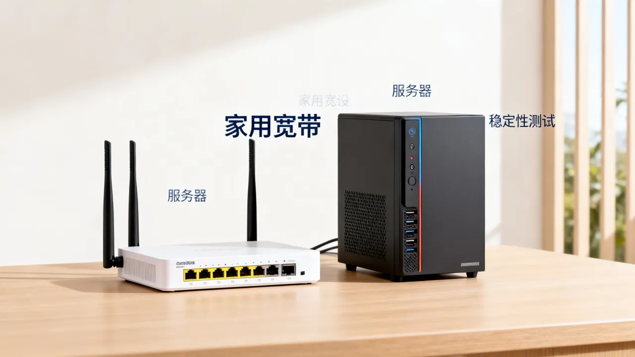 服务器可以用宽带吗，家用宽带搭建服务器稳定吗？