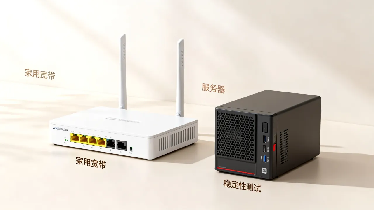 服务器可以用宽带吗，家用宽带搭建服务器稳定吗？