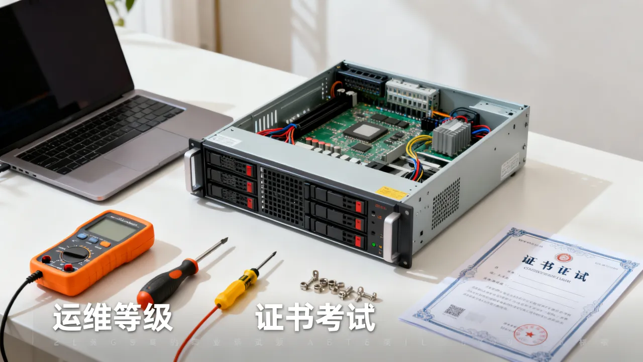 服务器运维等级考试有哪些等级？服务器运维工程师证书怎么考？
