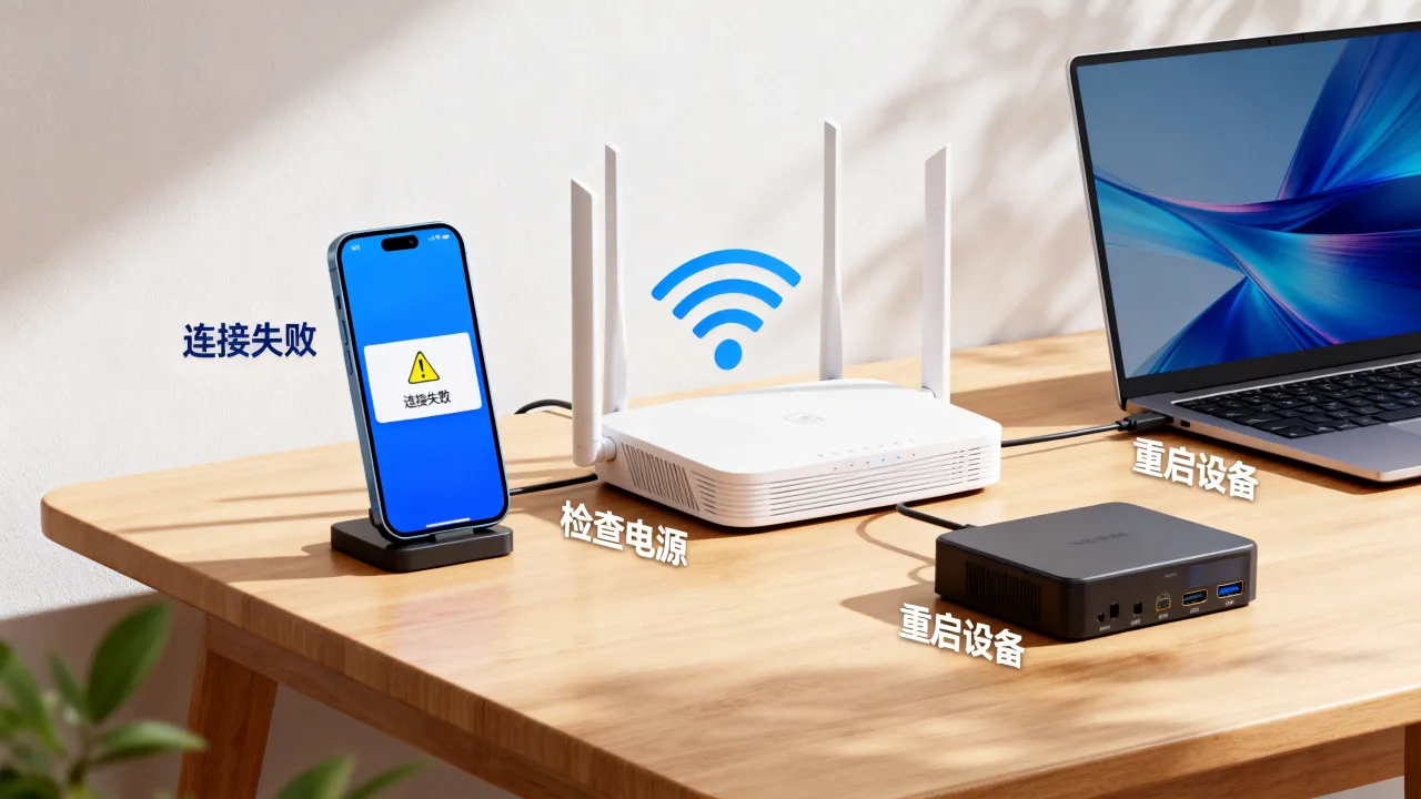 wlan为什么无法连接服务器，连接失败怎么办
