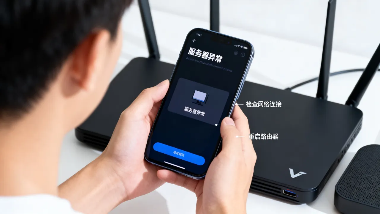 注册v竞技为什么总是服务器异常？v竞技服务器异常怎么解决