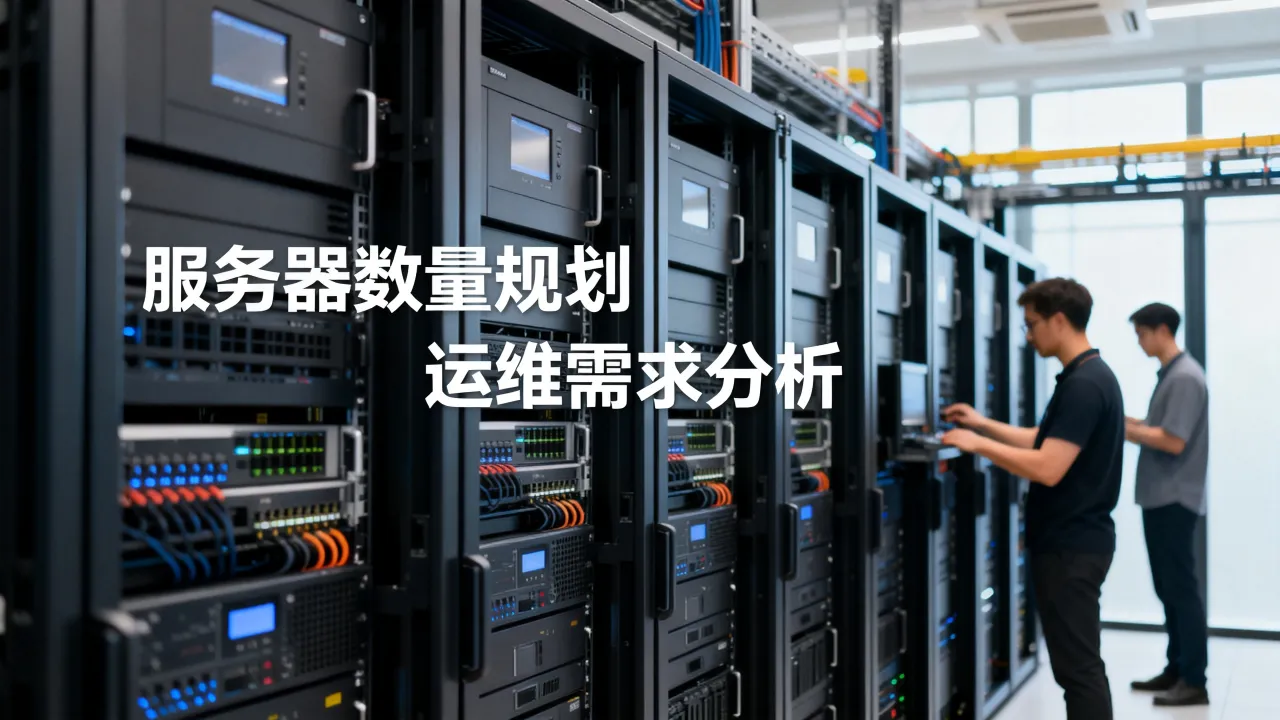 运维服务器数量如何规划？，多少台服务器合适