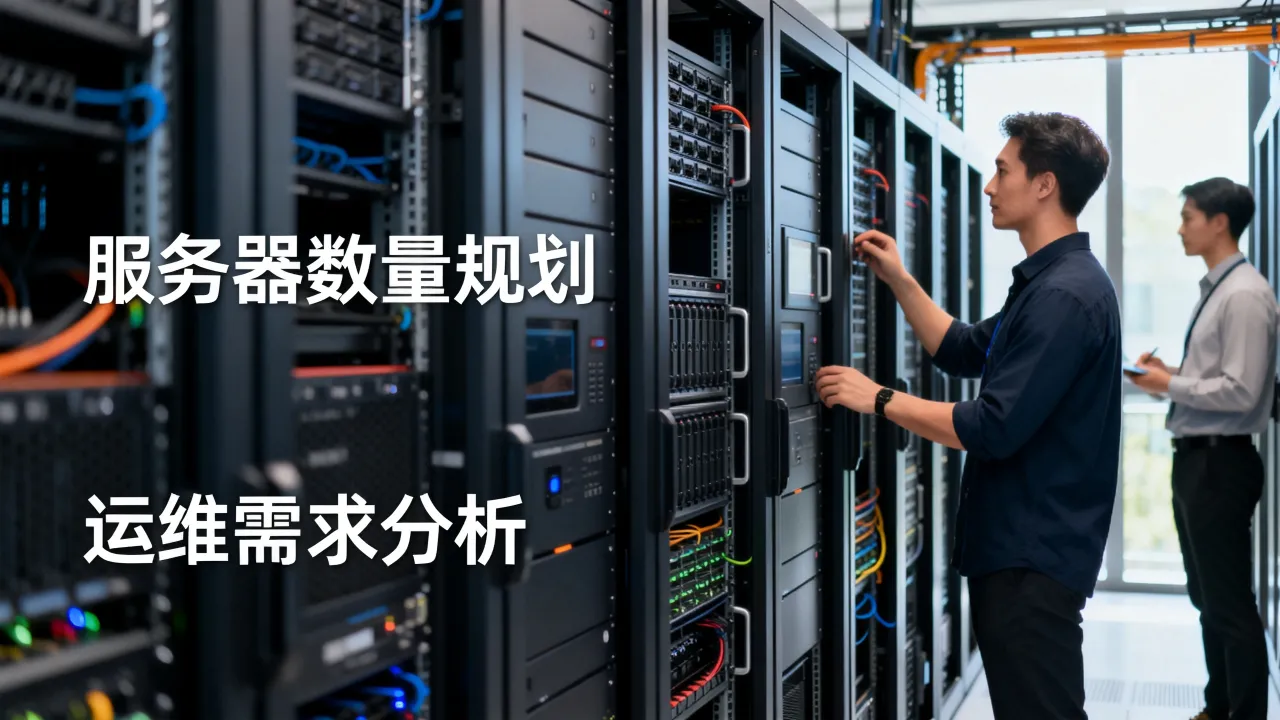 运维服务器数量如何规划？，多少台服务器合适