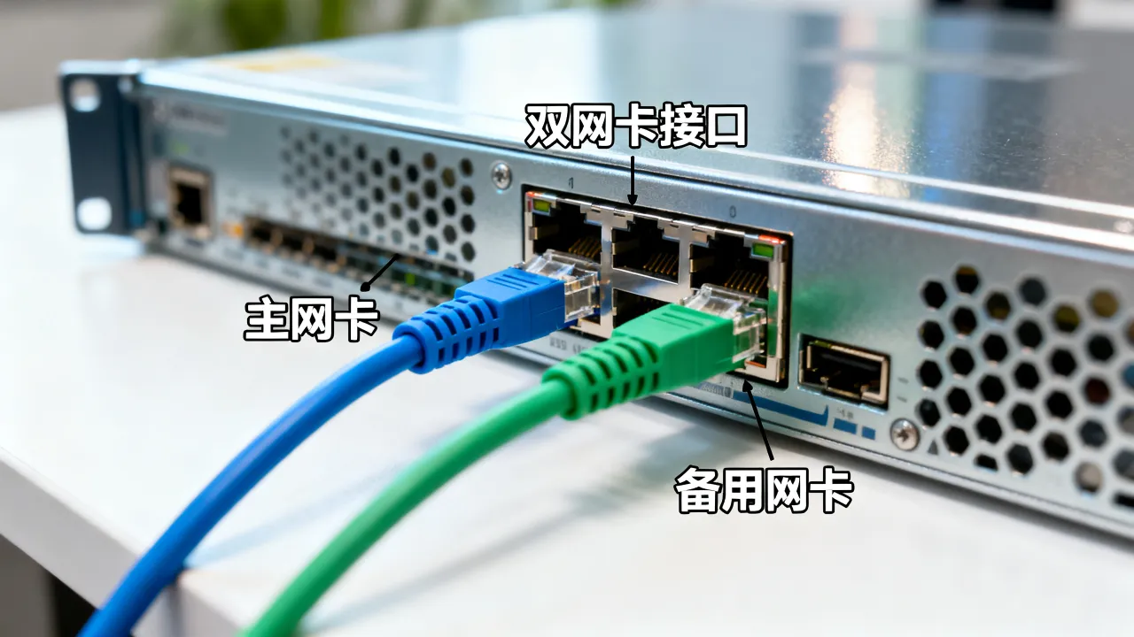 服务器为什么都双网卡，双网卡怎么配置？