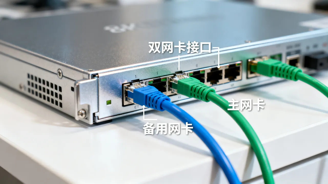 服务器为什么都双网卡，双网卡怎么配置？