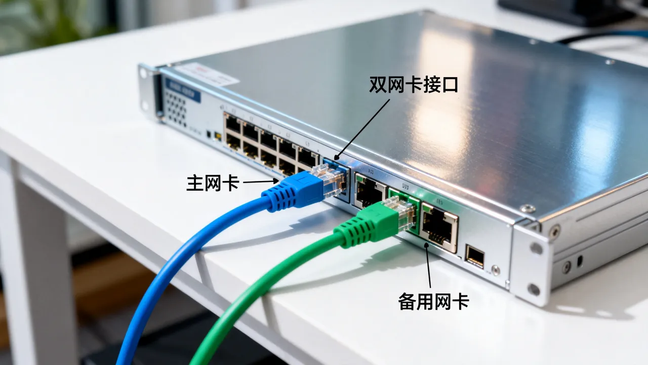 服务器为什么都双网卡，双网卡怎么配置？