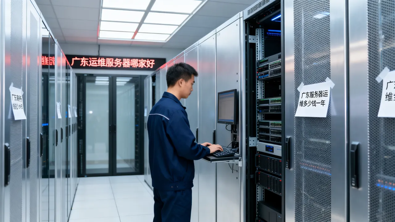 广东运维服务器哪家好，广东服务器运维多少钱一年？