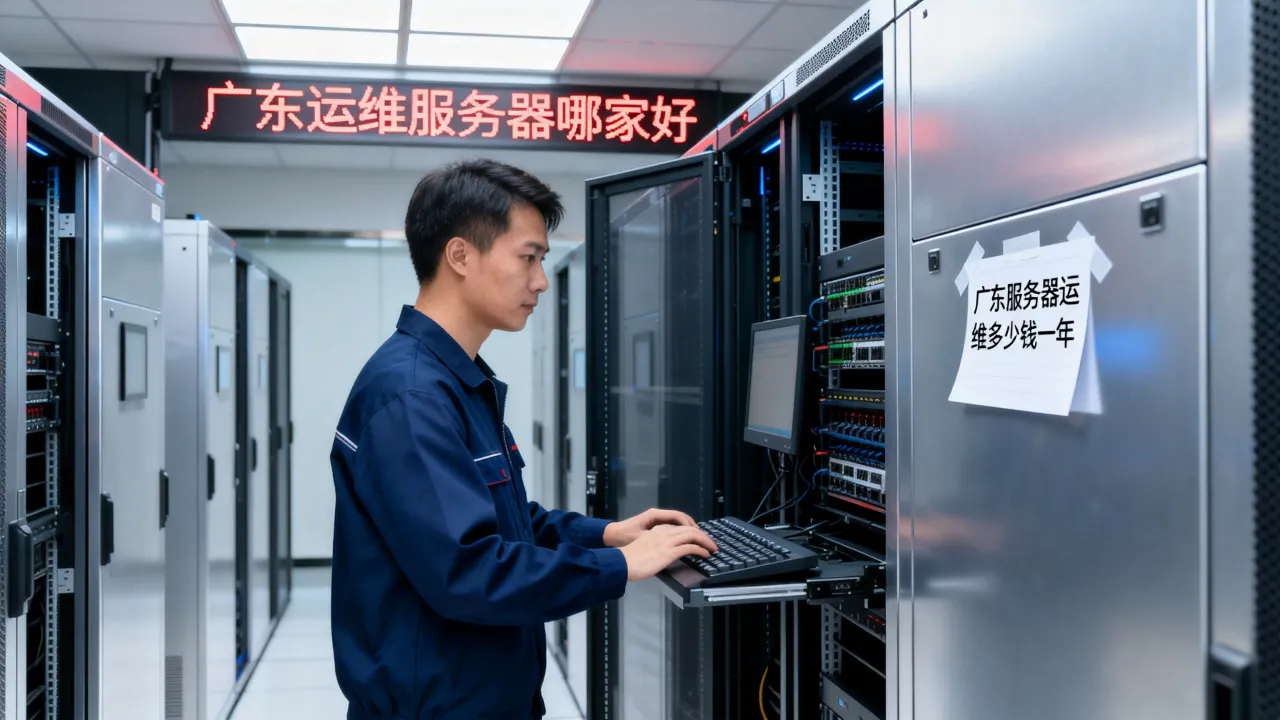 广东运维服务器哪家好，广东服务器运维多少钱一年？