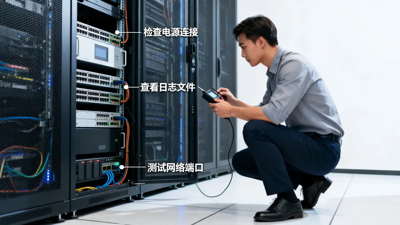 服务器运维故障如何排查，常见问题解决步骤？