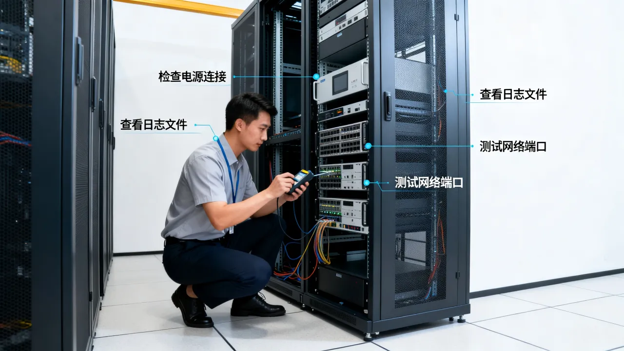 服务器运维故障如何排查，常见问题解决步骤？