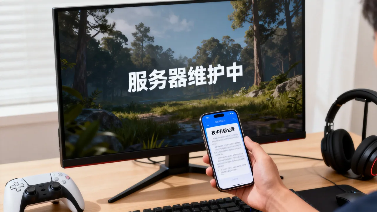 为什么pubg总是服务器维护,什么时候能正常玩
