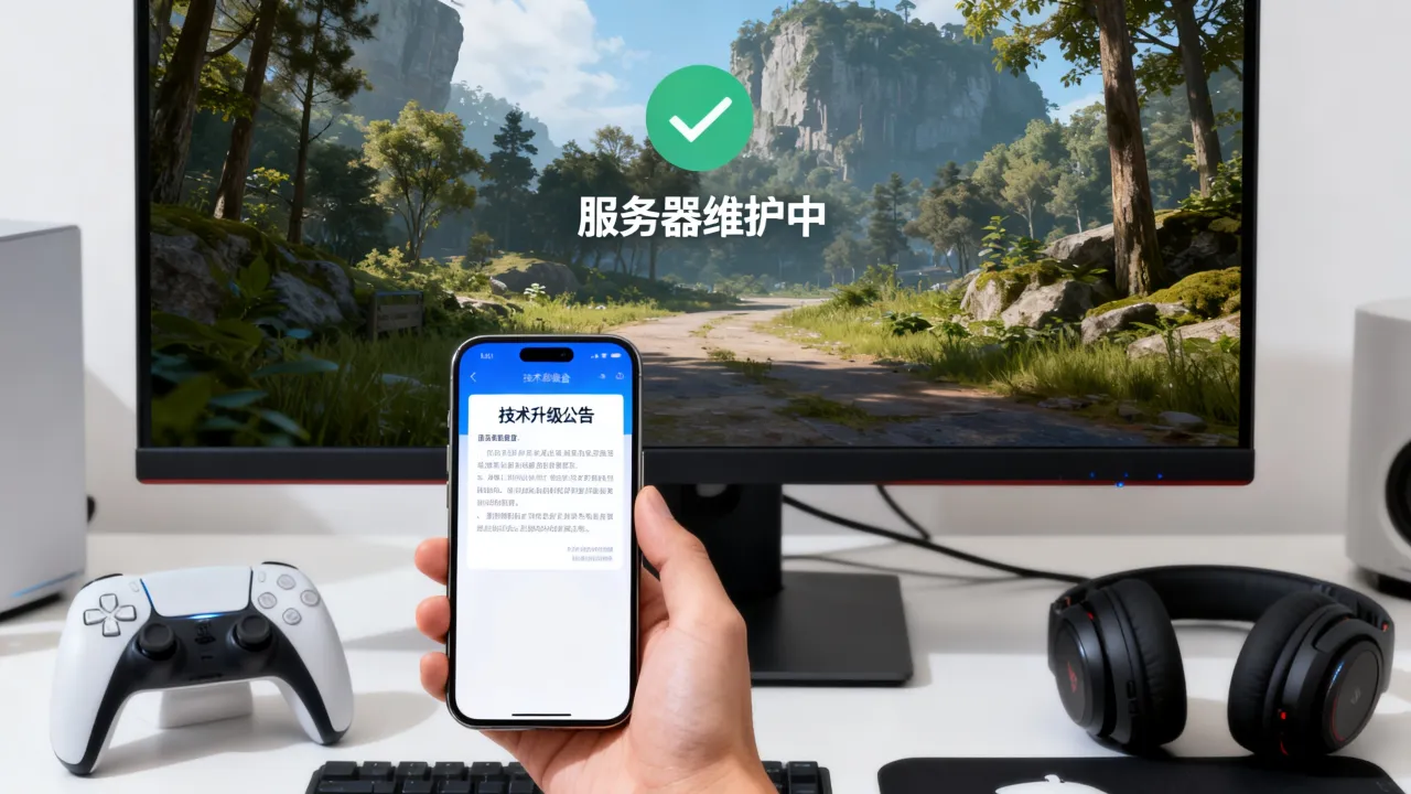 为什么pubg总是服务器维护，什么时候能正常玩