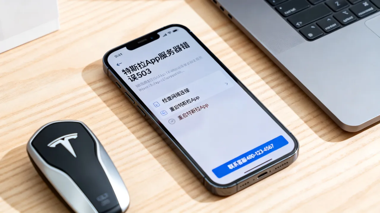 特斯拉app503服务器维修怎么办，特斯拉服务器错误代码503解决方法