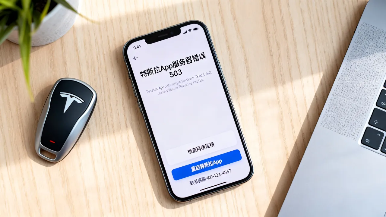 特斯拉app503服务器维修怎么办，特斯拉服务器错误代码503解决方法