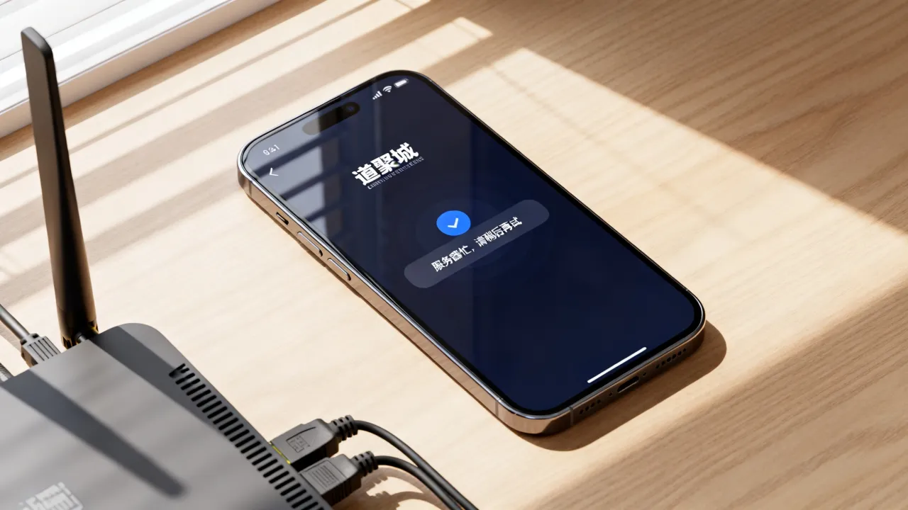 为什么道聚城服务器忙，登录失败卡顿怎么解决