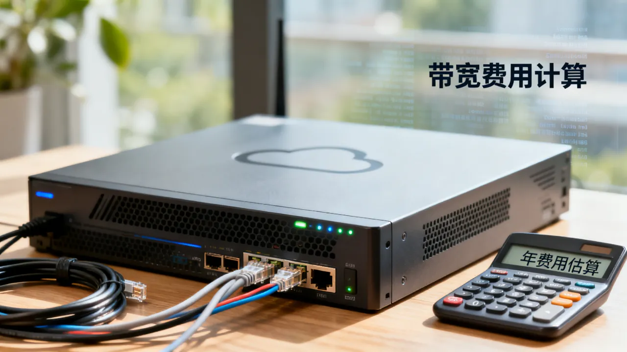 云服务器宽带怎么收费？带宽费用计算方式详解，多少钱一年？