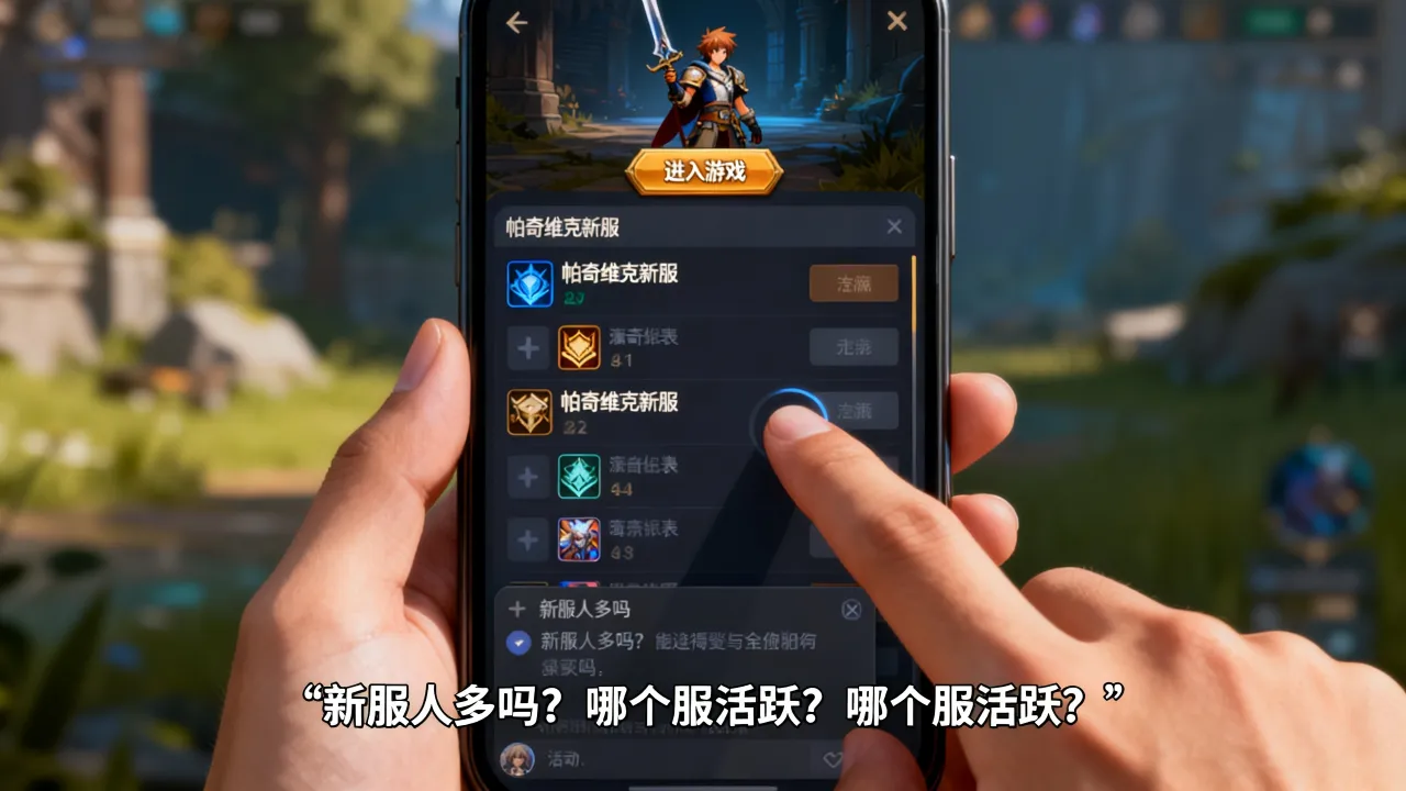 帕奇维克新开服务器怎么样，哪个服人多